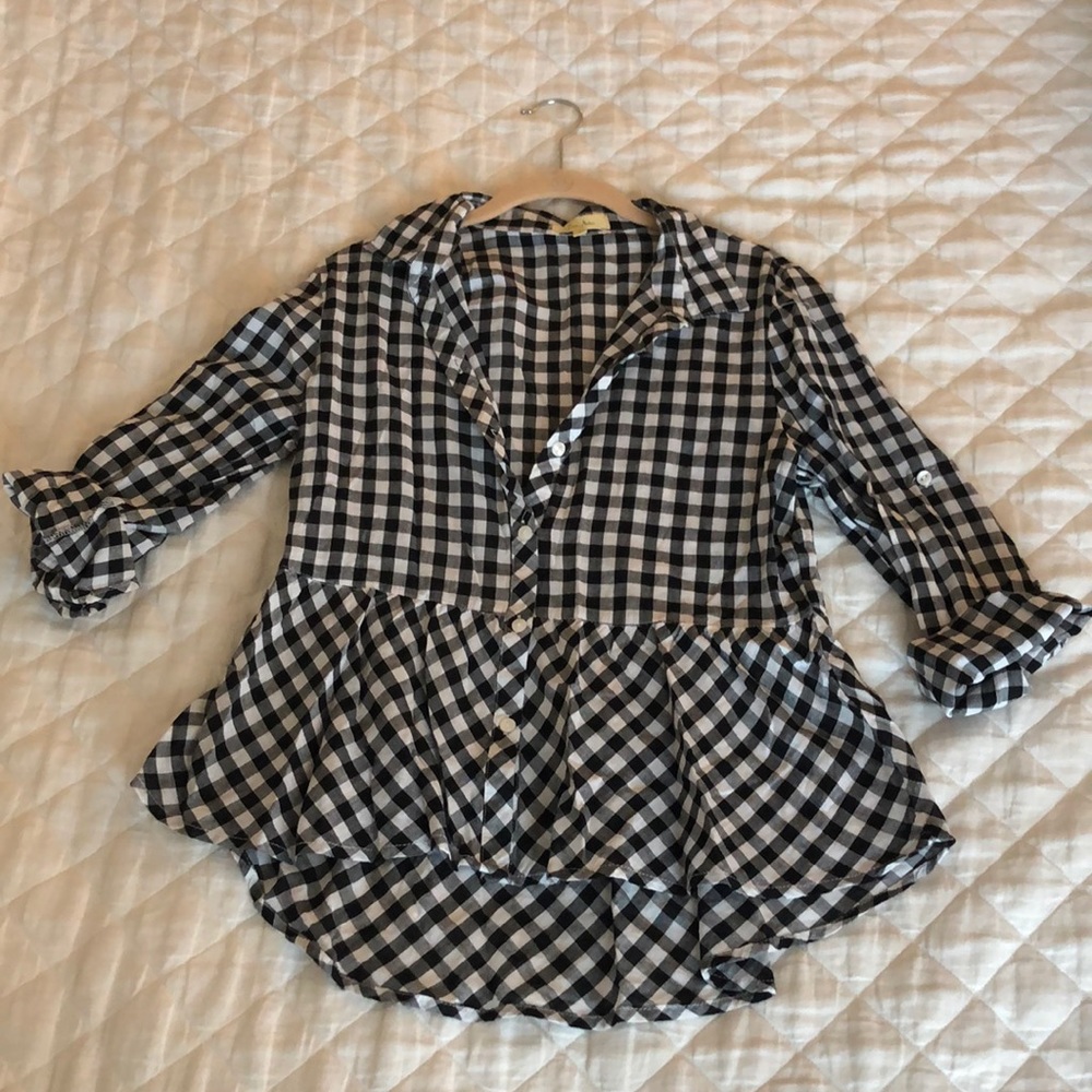 Love Notes Plaid Shirt